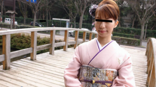 Semen-covered Kimono Wife Kaori Sakaguchi
